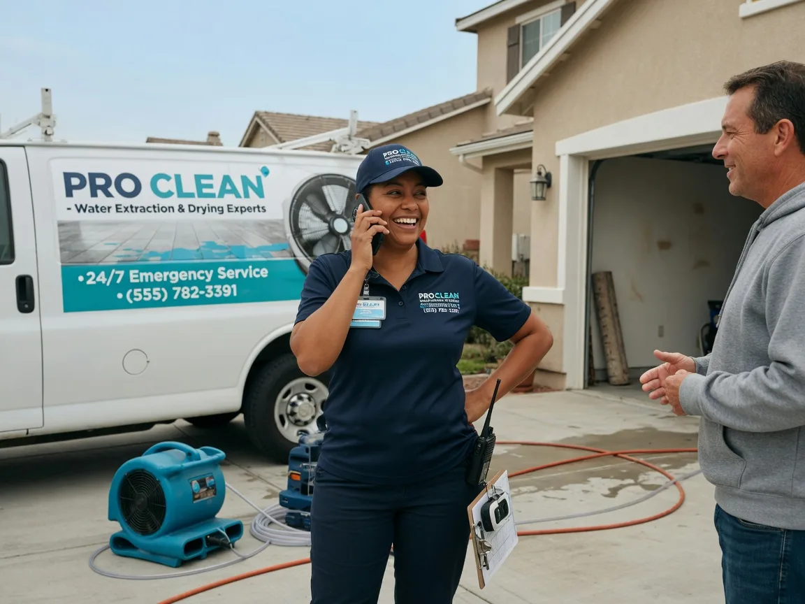 Water Extraction & Drying Exeter, CA FAQs